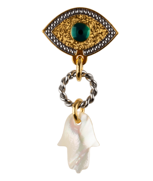 Lucky Hamsa Earring