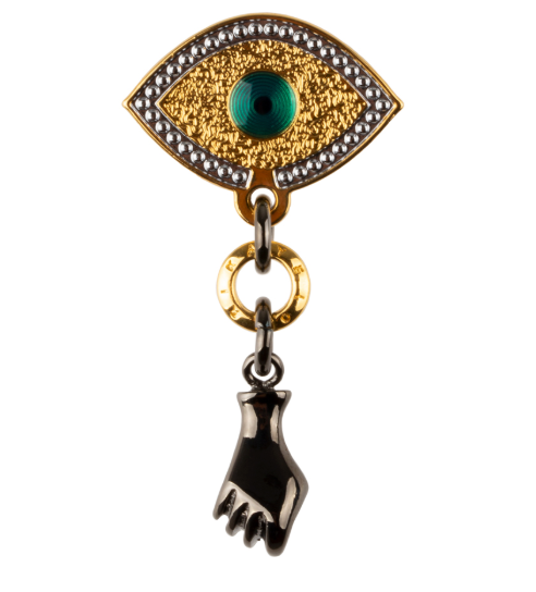 Lucky Fist Earring