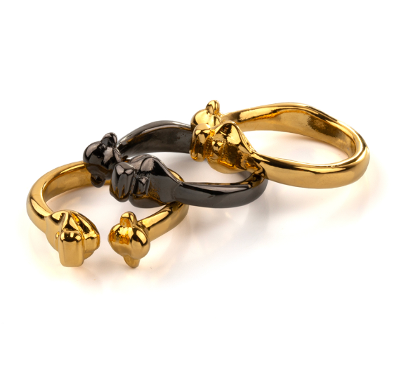Bones Ring Set of 3